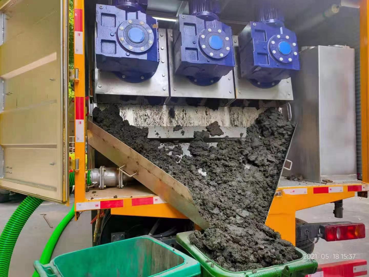 靖远化粪池清掏城市维护站-泥浆净化干湿分离处理